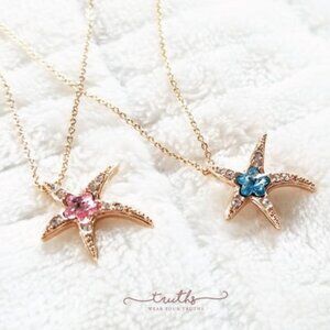 "Peaceful Love" Sea Star Necklaces